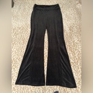 NoBo Black Flared Lounge Pants